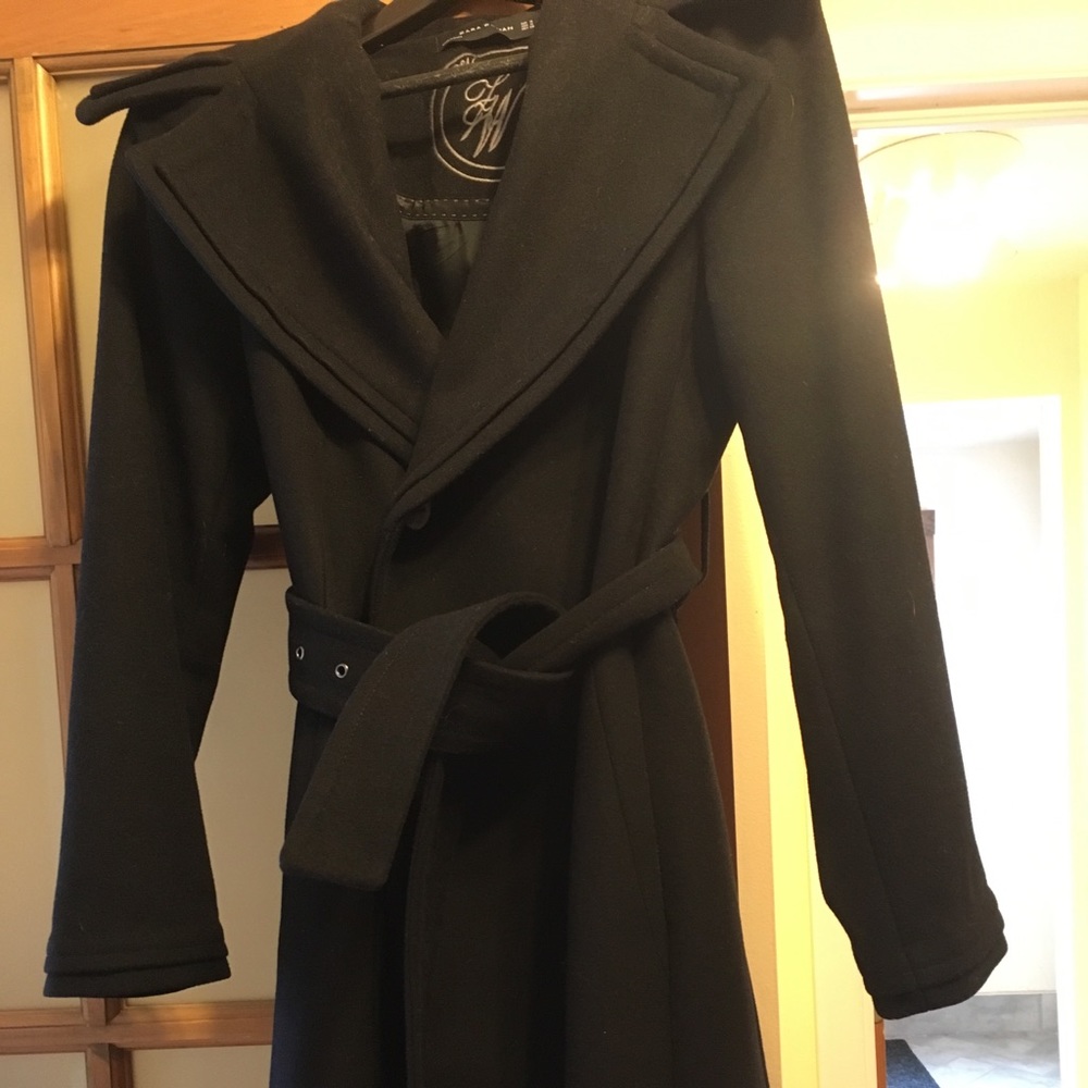 Black Coat From ZARA